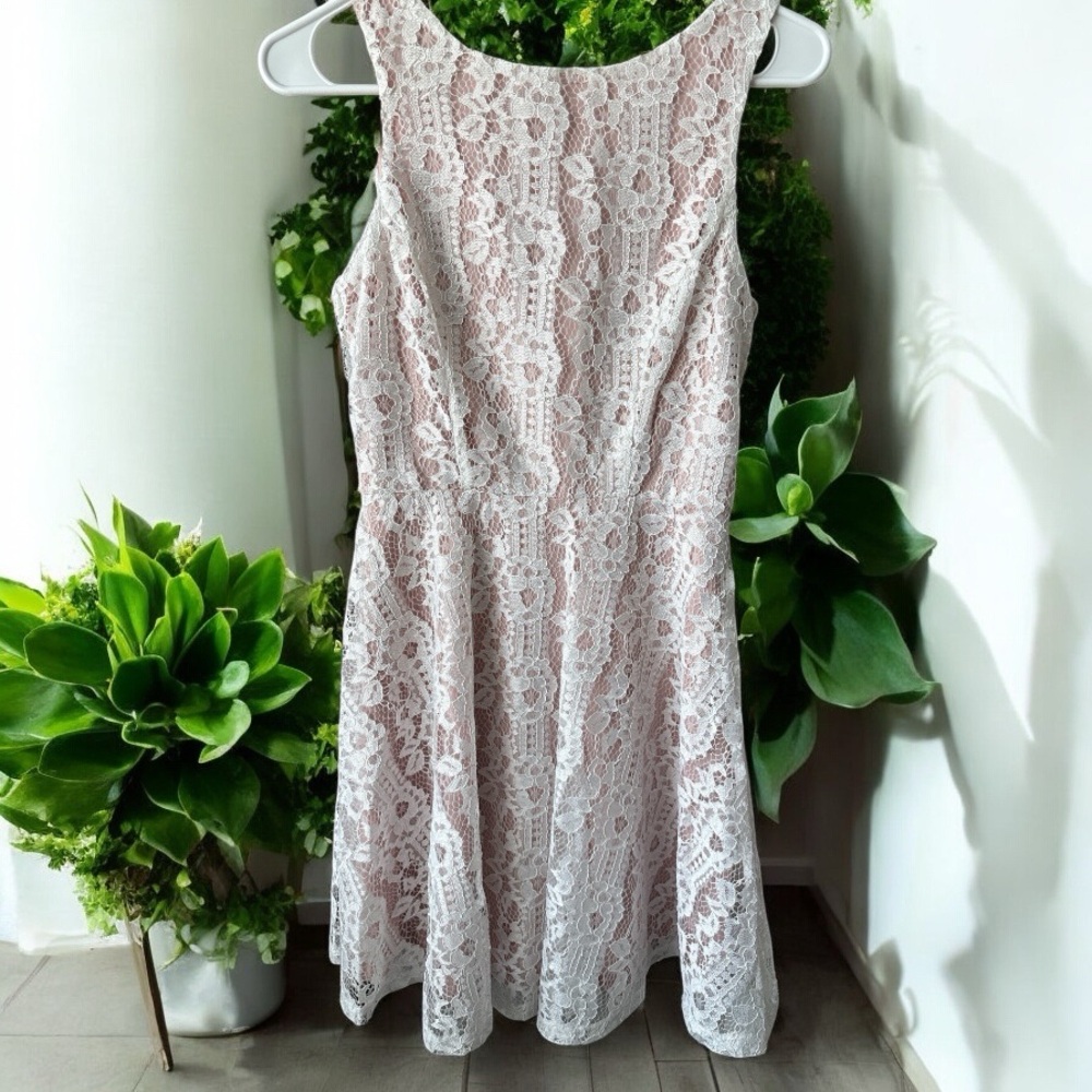 Speechless Pink Sleeveless A-Line Mini Dress